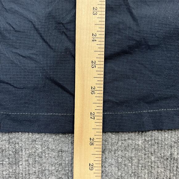 Kuhl Shirt Mens Medium Blue Western Short Sleeve Button Up Nylon Outdoor - Picture 8 of 8